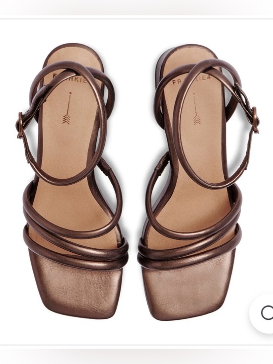 Frankie4 Shoes - Frankie4 Ramsay Sandal Heel in Bronze